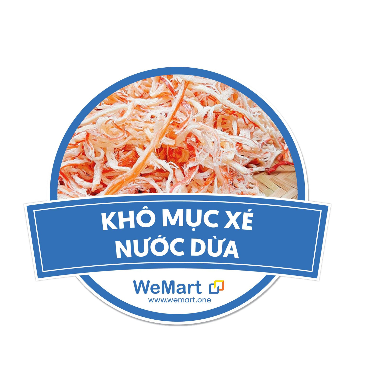 khô mực xé nước dừa 100g