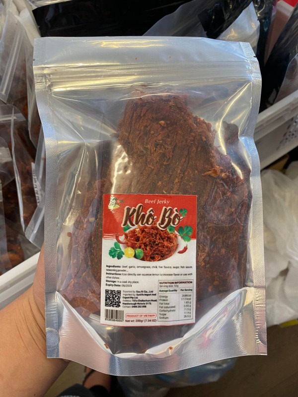 Khô bò miếng mềm