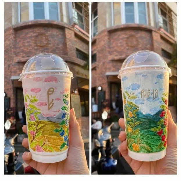 Trà sữa tiện lợi 35$ 1 hộp 6 ly