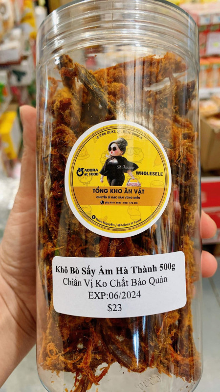 Khô Bò Sấy Ấm Hà Thành