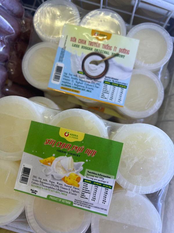 Sữa chua hộp 14$