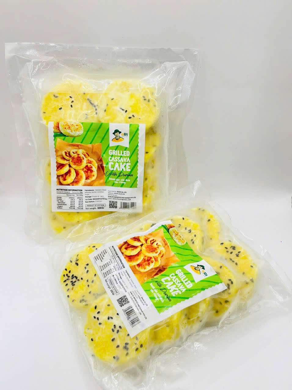 Bánh sắn cốt dừa sầu riêng 12$