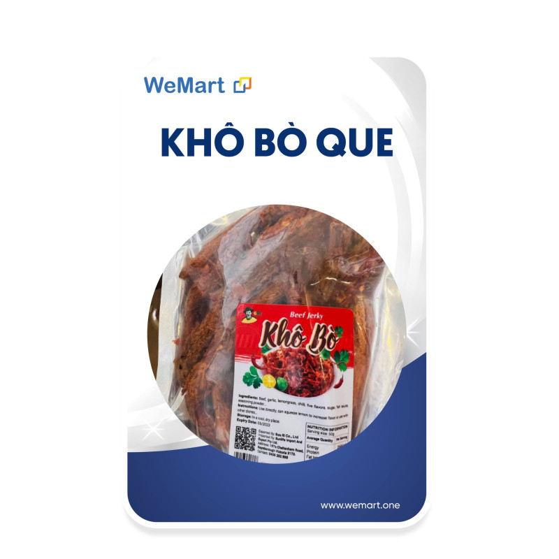 Khô bò que -500gr