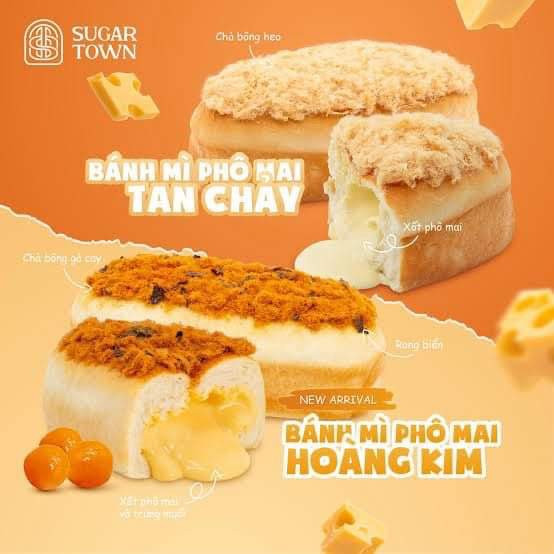 Bánh mì phô mai tan chảy 20$