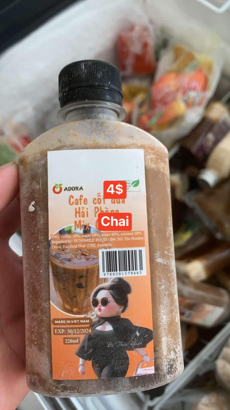 cafe cốt dừa Hải Phòng 4$