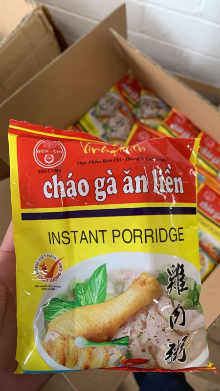 Cháo gà ăn liền 1$