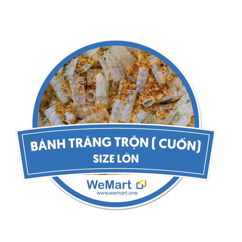 Bánh tráng trộn ( cuốn) size lớn