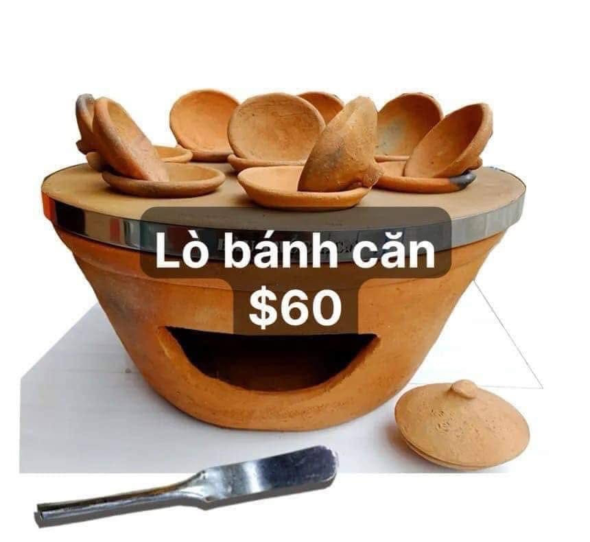 Lò bánh căn 60$