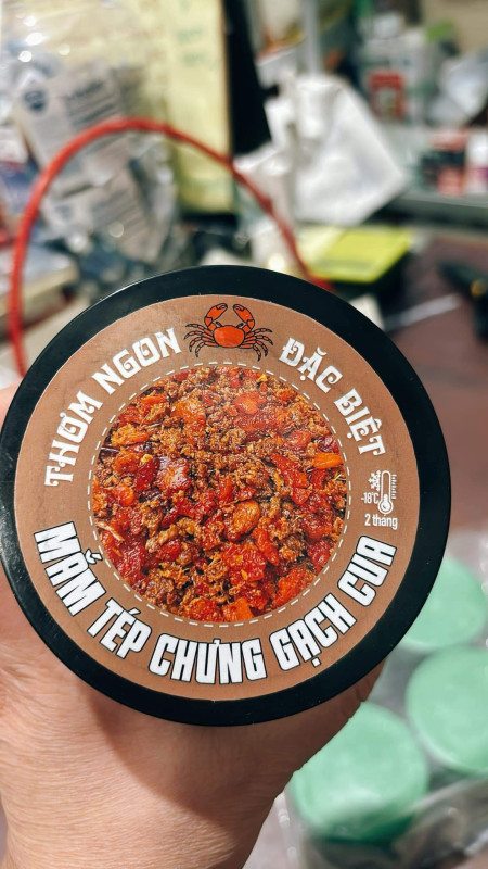 Mắm tép chưng gạch cua 19$