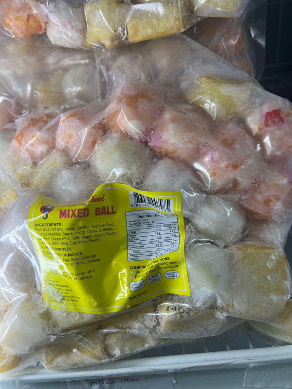 Mì chay chua cay lá bồ đề 1 thùng 21$
