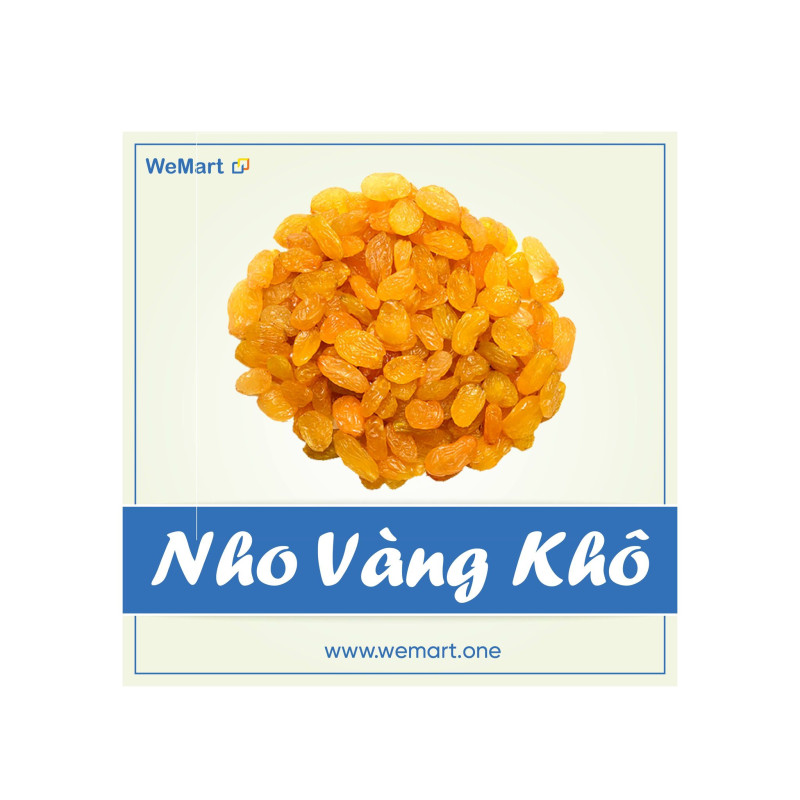 Nho vàng khô - 4kg