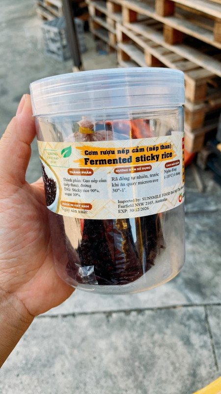 Rượu nếp cẩm 22$