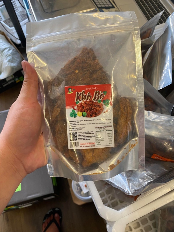 Khô bò miếng giòn